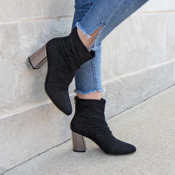 Christian Siriano Shoes - Mirror Heeled Boots